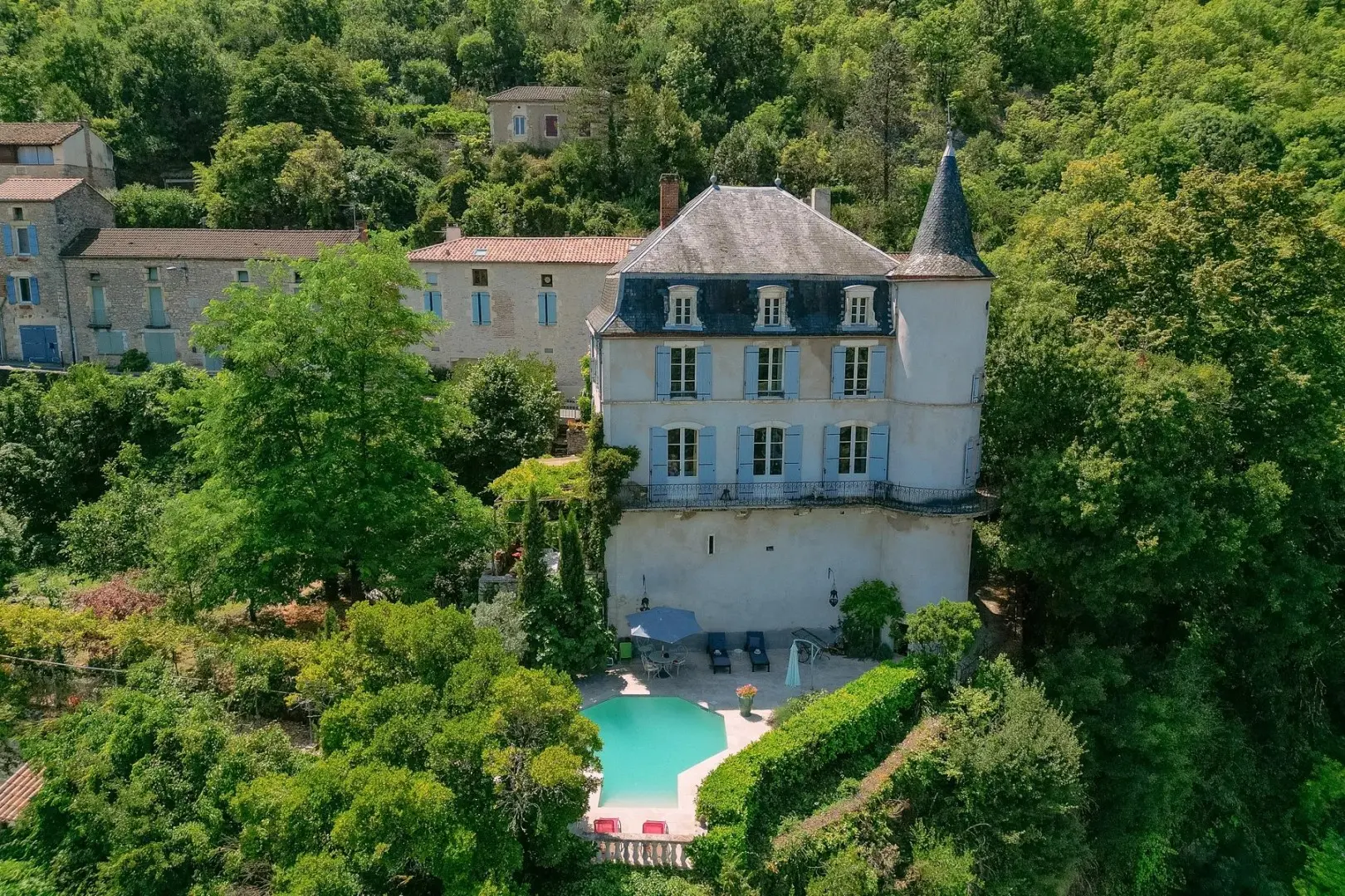 Intérieur ou extérieur d'une propriété de prestige
